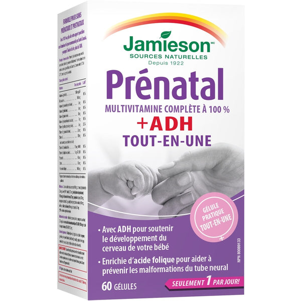 Cápsulas Prenatal Completo con DHA Jamieson ProVitamina
