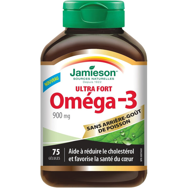 Vitaminas Omega-3 Ultra Fuerte 900 mg Jamieson ProVitamina