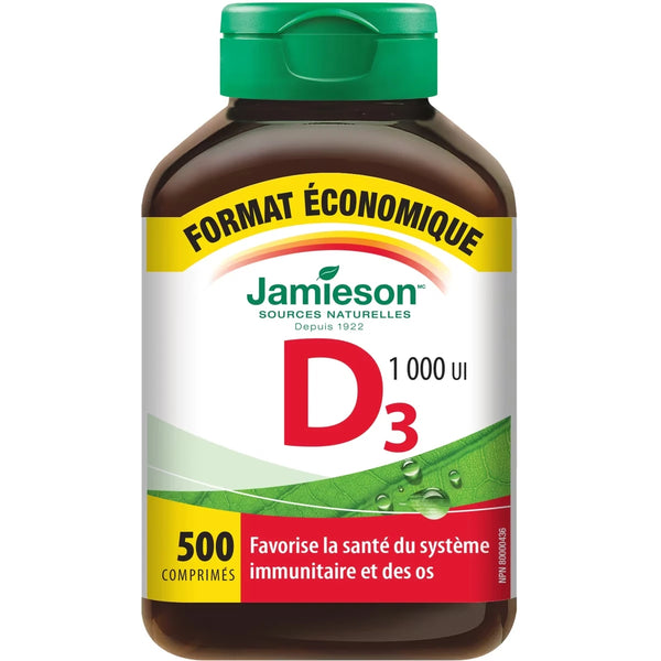 Vitamina D 1000 UI Formato Económico Jamieson ProVitamina