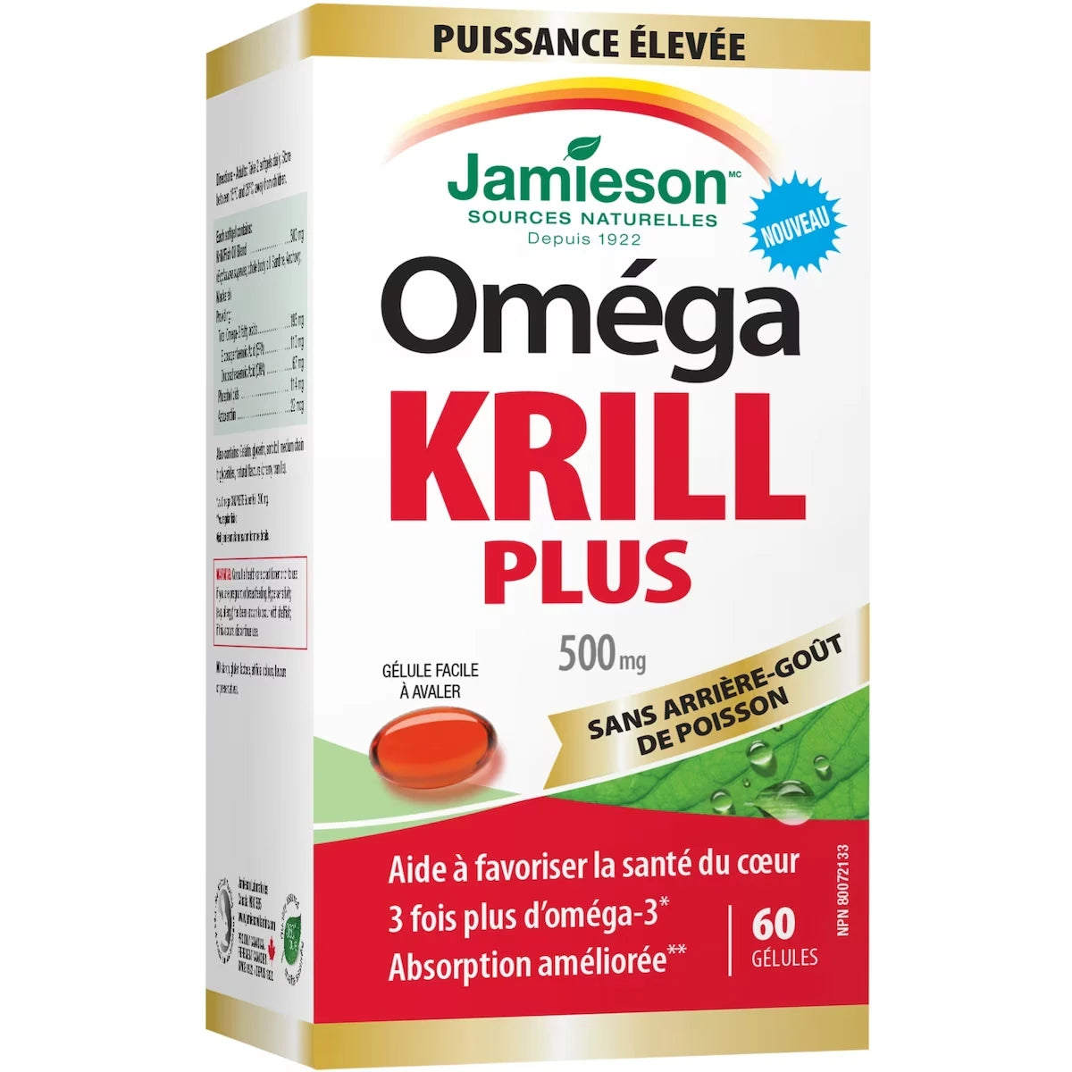 Vitaminas Omega Krill Plus 500 mg Jamieson ProVitamina