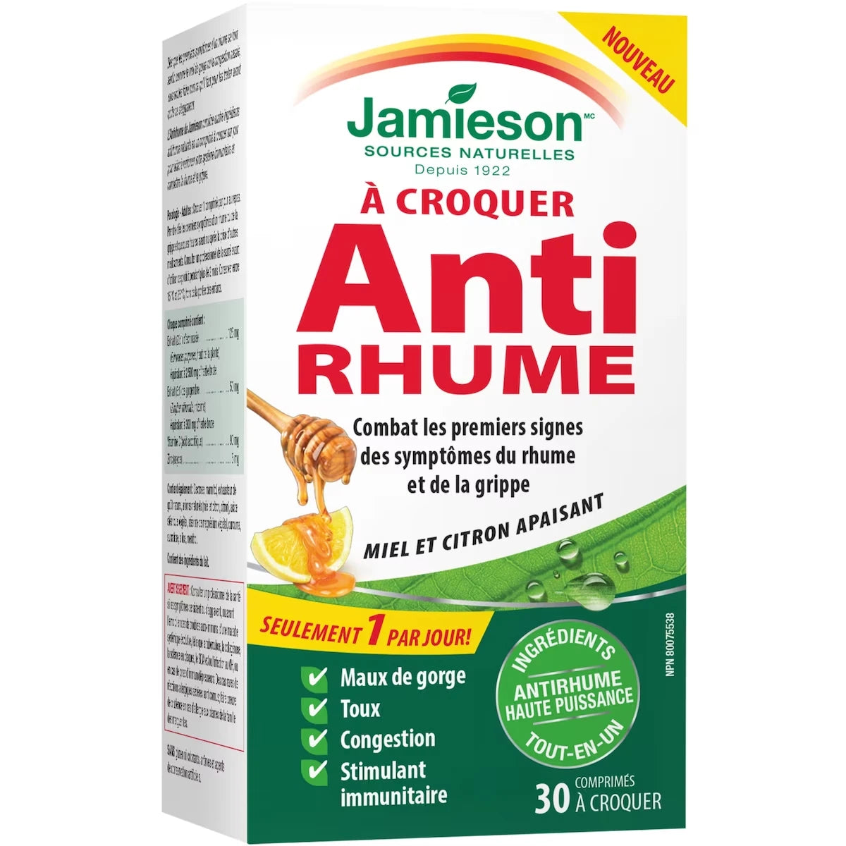 Antigripal Masticable 30 comprimidos Jamieson ProVitamina