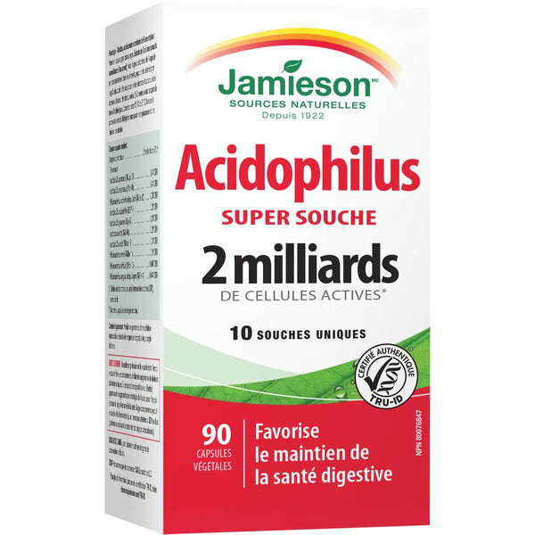 Probiótico Acidophilus 2 Mil Millones de Células Jamieson ProVitamina