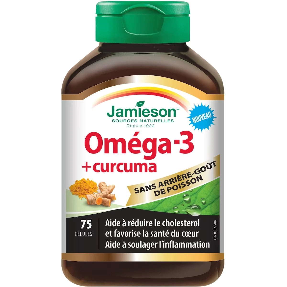 Vitaminas Omega y Cúrcuma - sin Regusto Jamieson ProVitamina