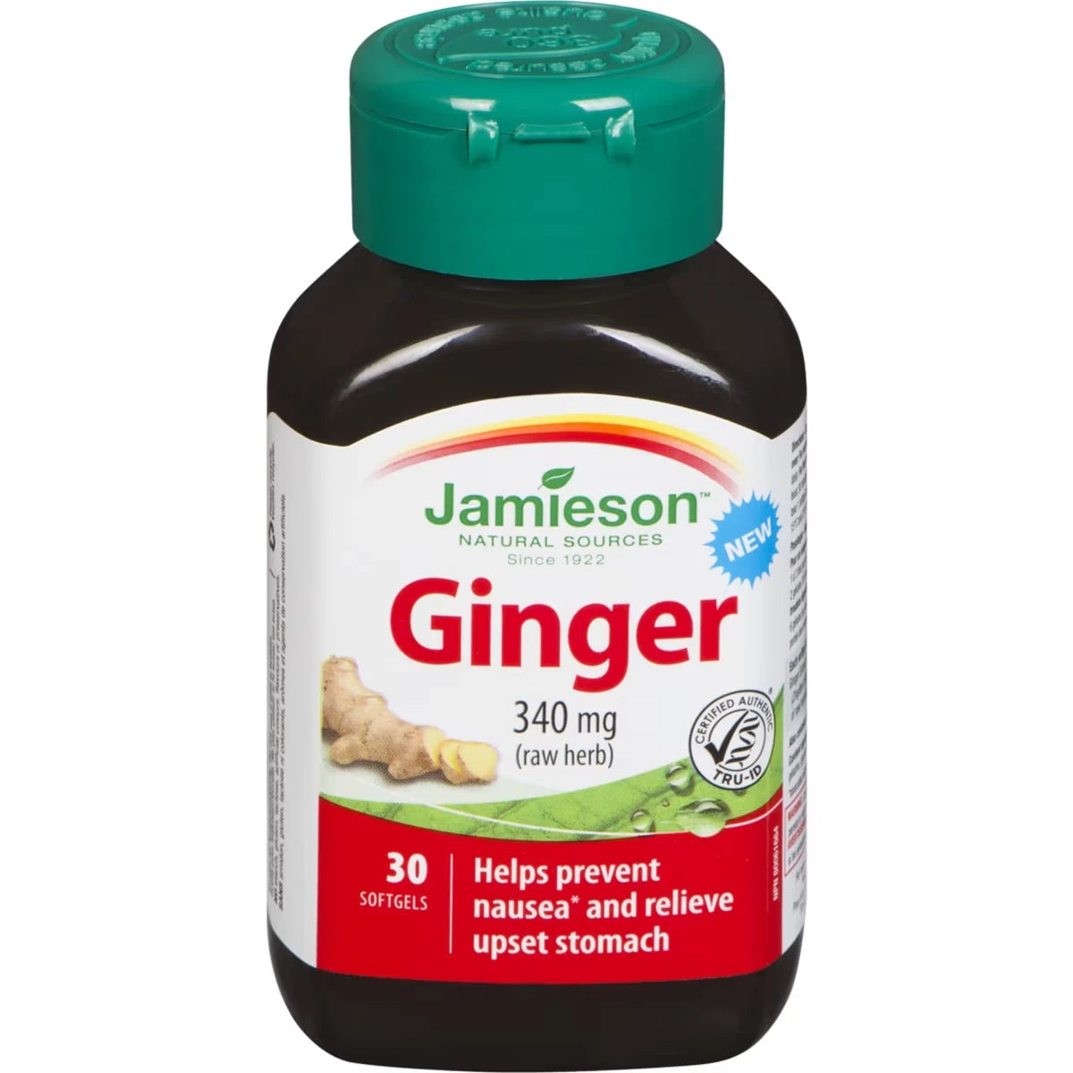 Suplemento de Jengibre 340 mg Jamieson ProVitamina