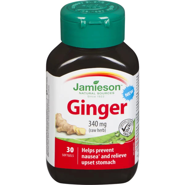 Suplemento de Jengibre 340 mg Jamieson ProVitamina