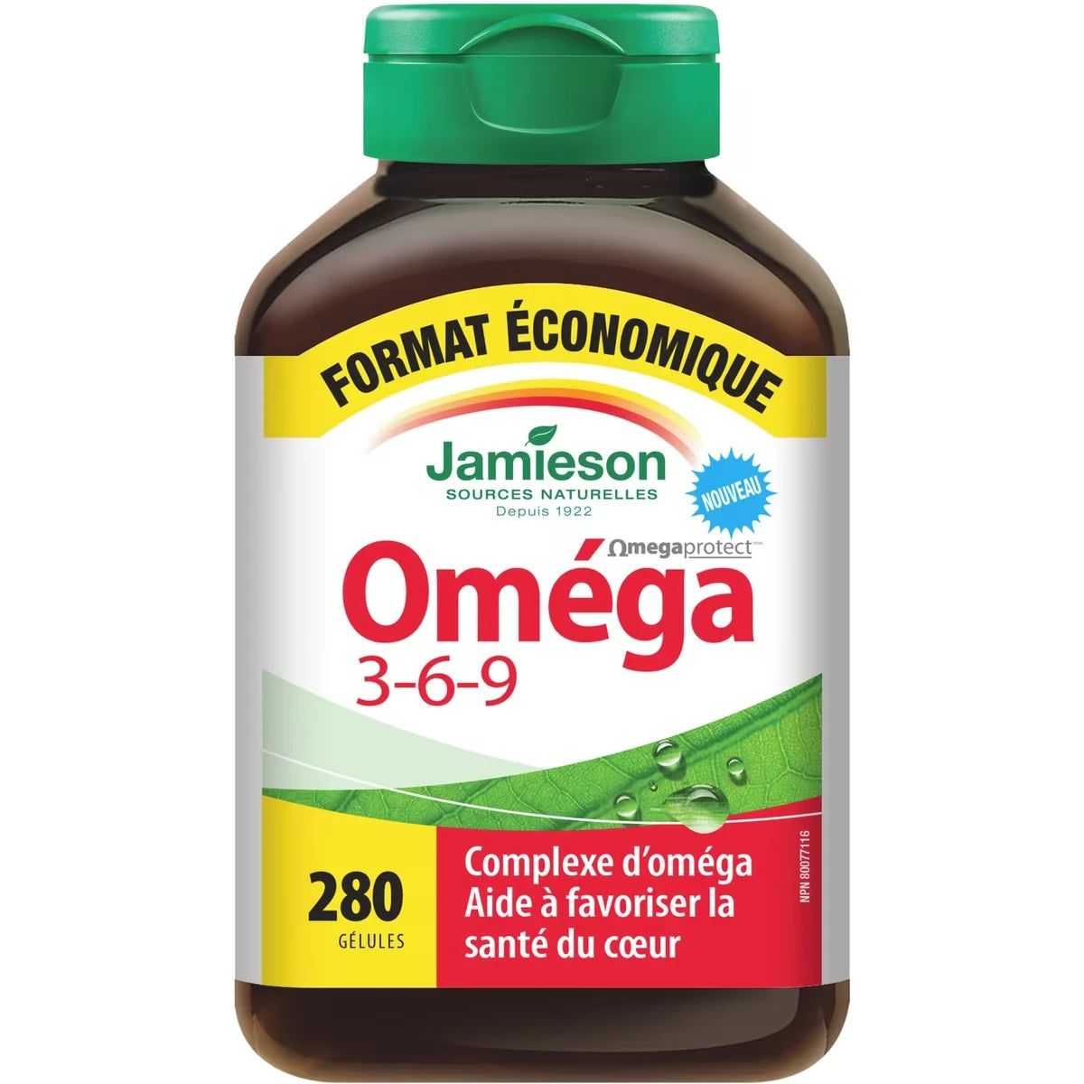 Omega 3-6-9 OmegaProtect Formato Económico Jamieson ProVitamina