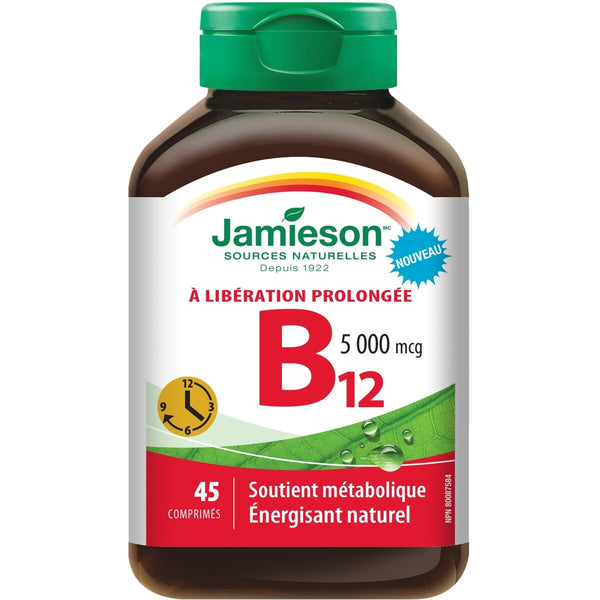 Vitamina B12 5000 mcg Liberación Prolongada Jamieson ProVitamina