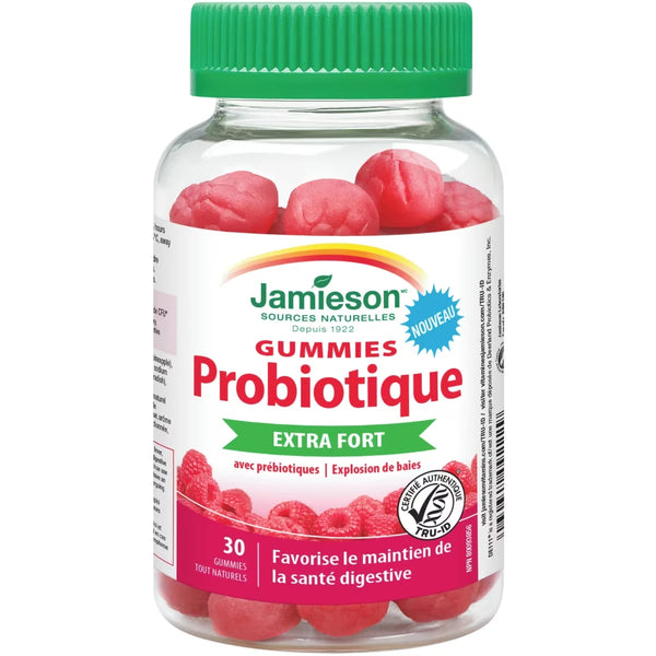 Gomitas Probióticas Extra Fuerte con Prebióticos Jamieson ProVitamina