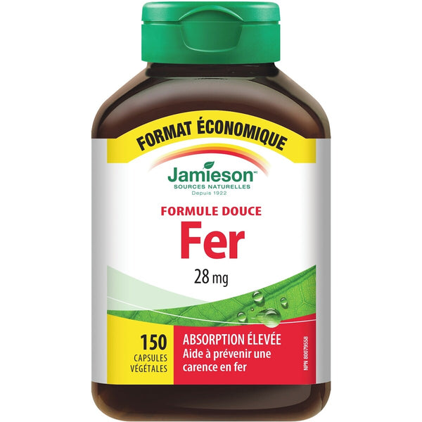 Hierro Fórmula Suave Formato Económico Jamieson ProVitamina