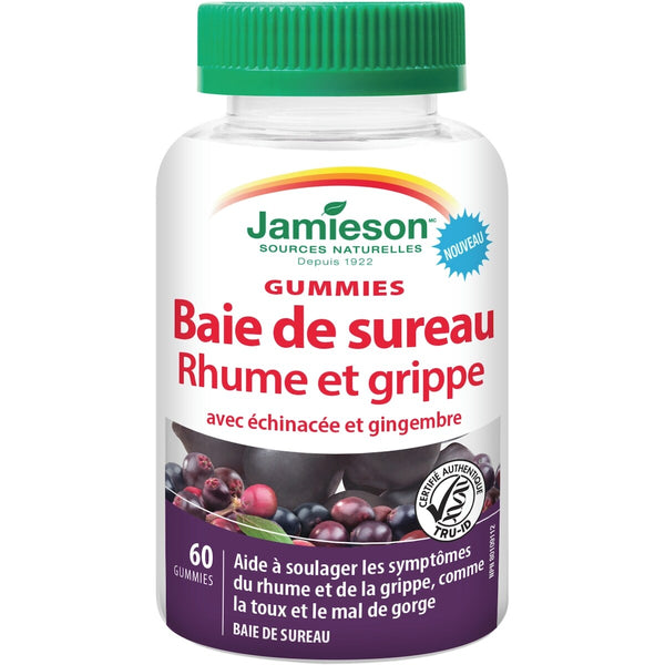 Gomitas de Saúco con Equinácea y Jengibre Jamieson ProVitamina