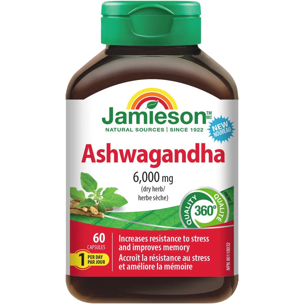 Suplemento Ashwagandha Jamieson ProVitamina