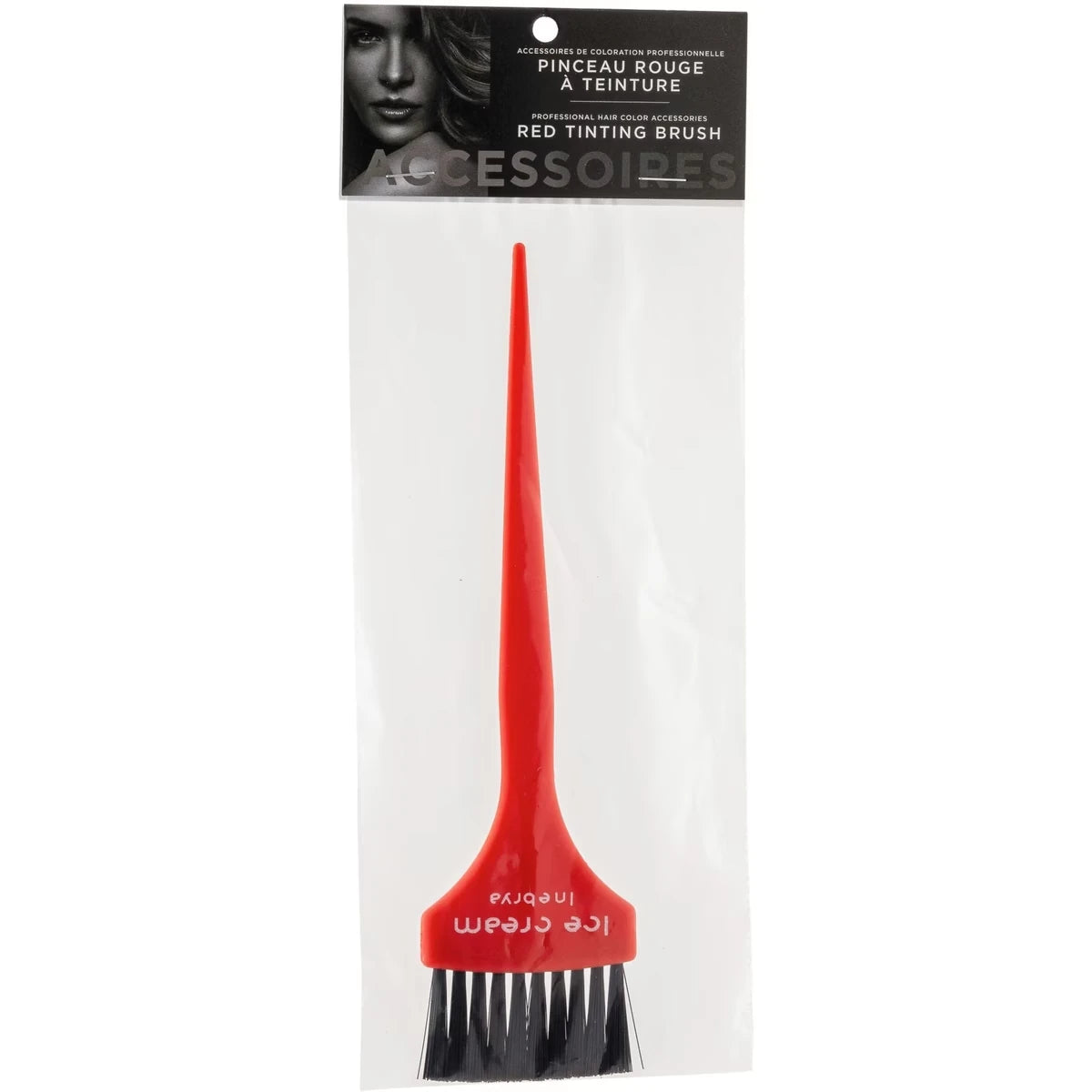 Brocha para Tintura de Cabello Roja Ice Cream