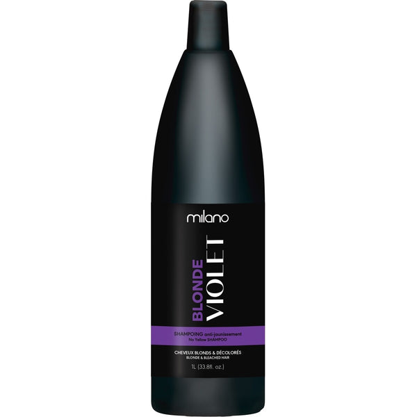 Shampoo Violet Blonde Antiamarillo para Cabello Rubio milano
