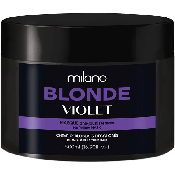 Mascarilla Facial Violet Blonde Antiamarillento para Cabello milano
