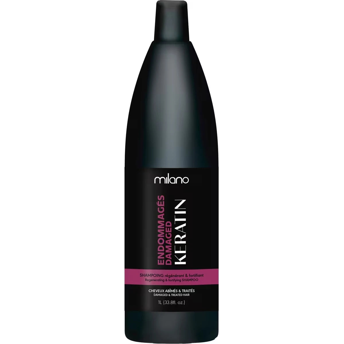 Shampoo Keratin para Cabello Dañado y Tratado milano