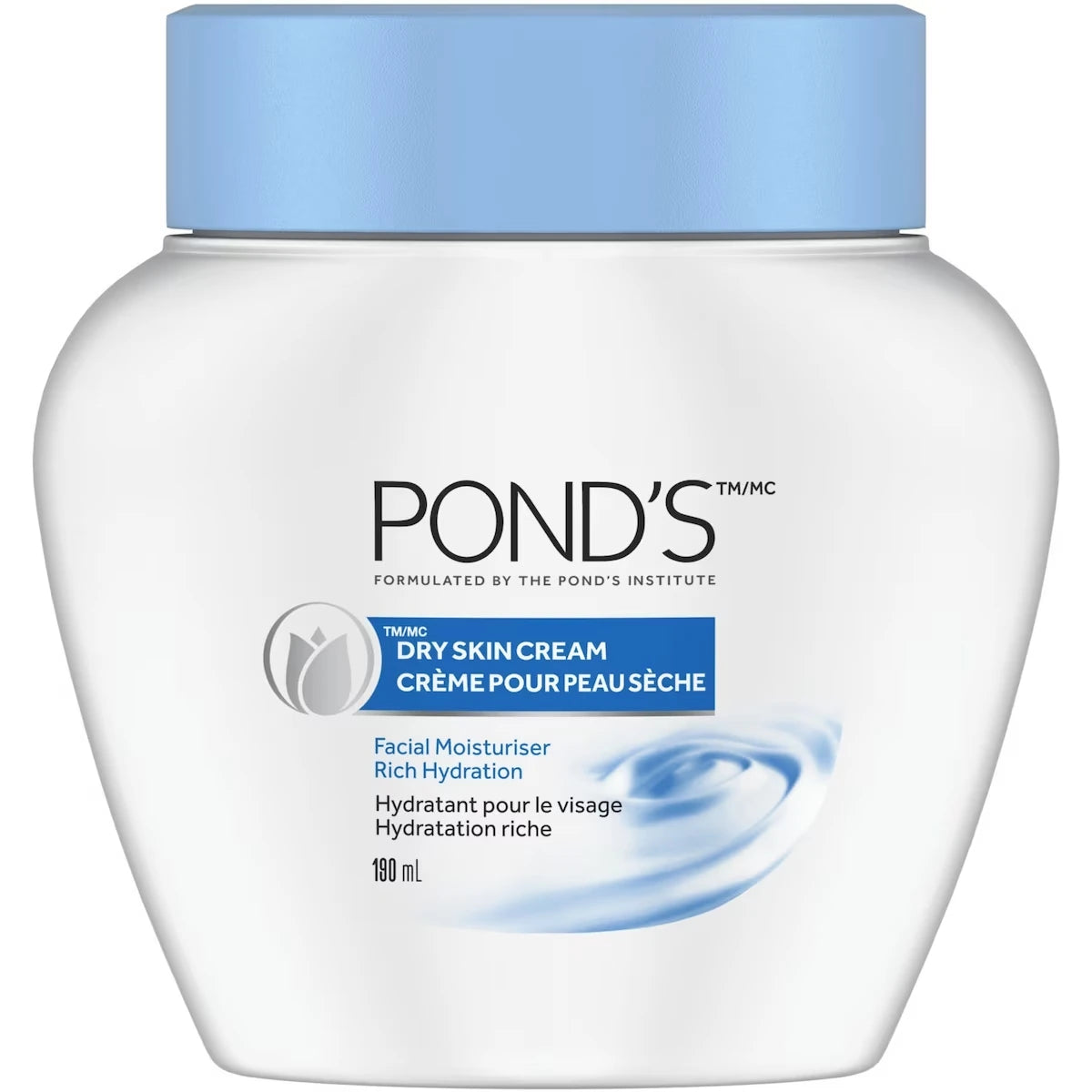 Hidratante Facial Pond's para Piel Seca Crema 190 ml Ponds