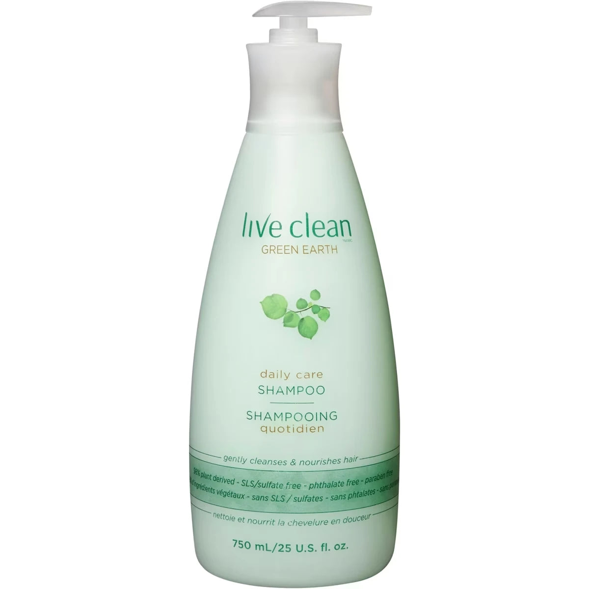 Shampoo Green Earth de Uso Diario Live Clean