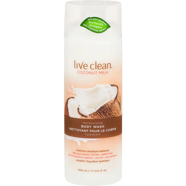 Limpiador Corporal Coco Milk Live Clean