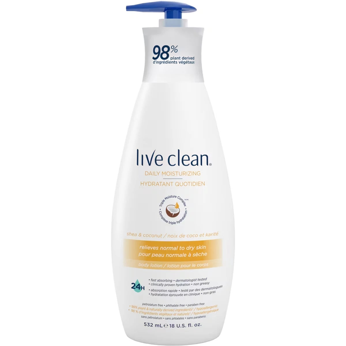 Loción Corporal Shea & Coco Live Clean