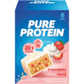 Barra Proteica Frutilla con Cobertura Yogur Griego Pure Protein