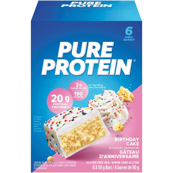 Barra de Proteína Sabor Torta de Cumpleaños Pure Protein