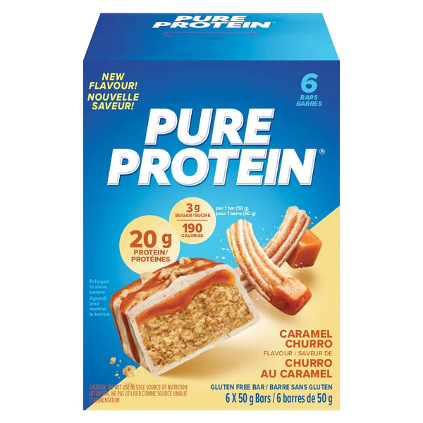 Barra de Proteína Churro con Caramelo Pure Protein