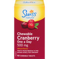 Masticable de Arándano Rojo Una al Día 500 mg Swiss