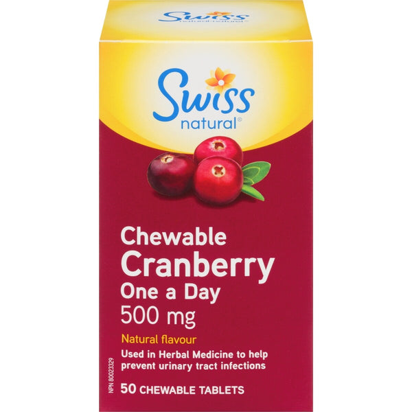 Masticable de Arándano Rojo Una al Día 500 mg Swiss