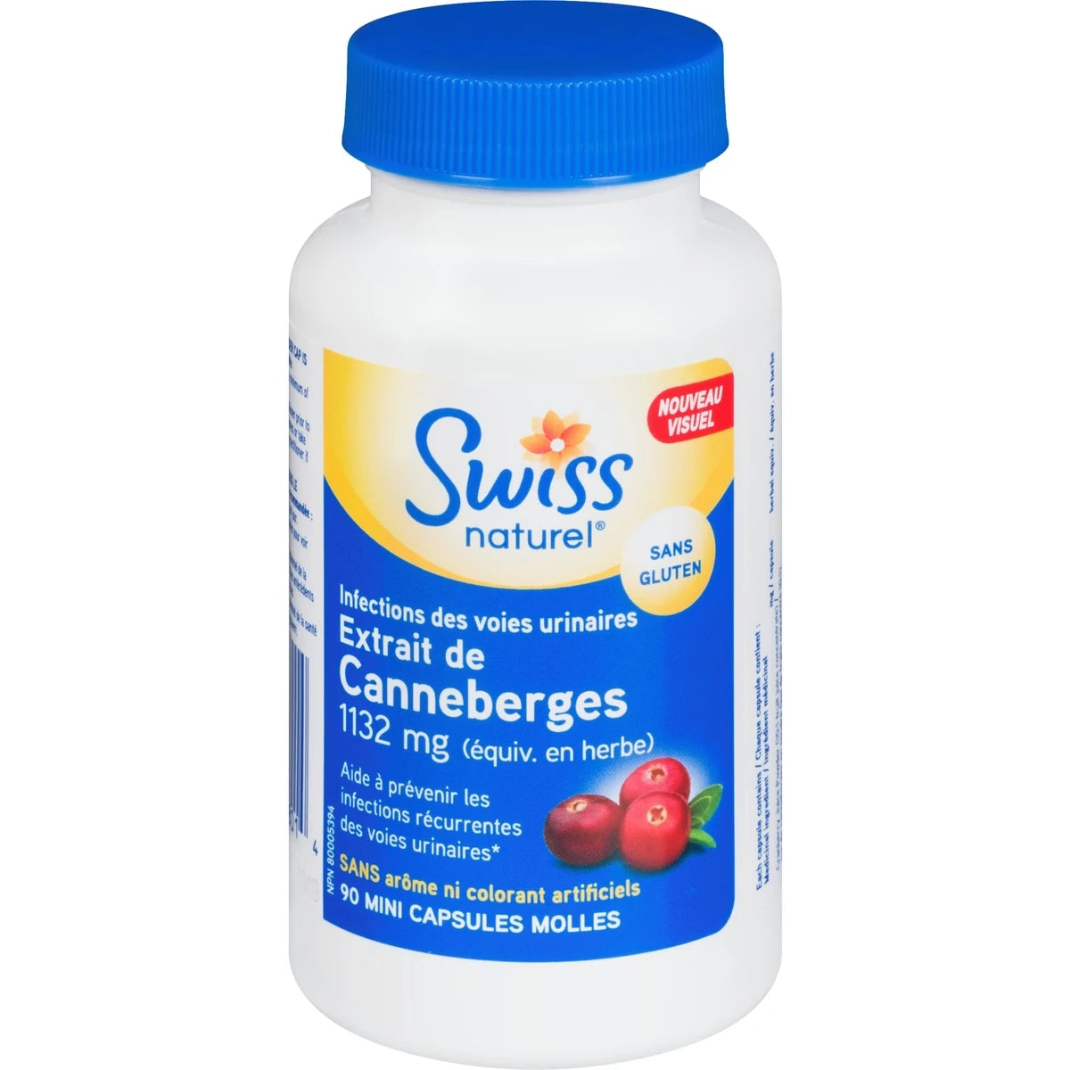 Extracto de Arándano Rojo 1132 mg 90 Cápsulas Swiss
