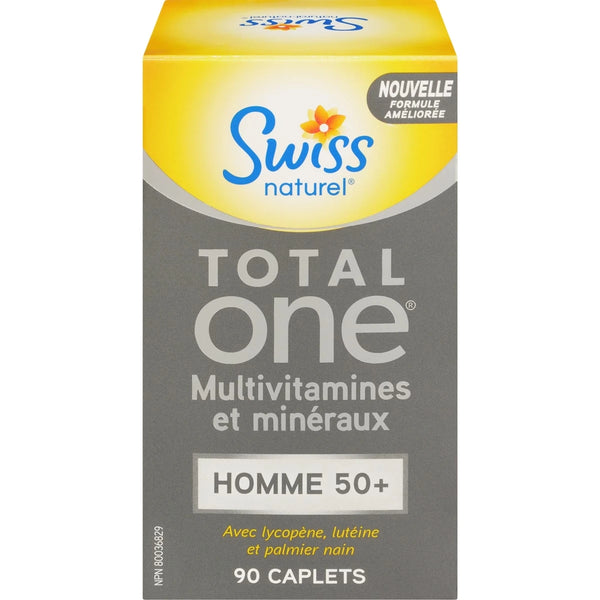 Total One Hombre 50+ Multi Vitaminas y Minerales Swiss