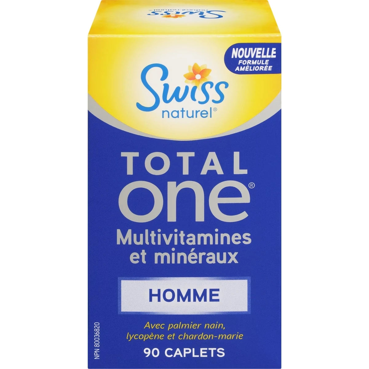 Multivitaminas y Minerales Total One Hombre Swiss
