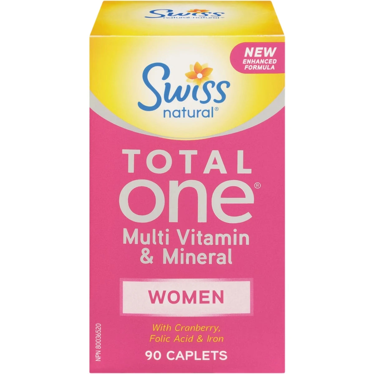 Multi-vitaminas y Minerales Total One para Mujer Swiss