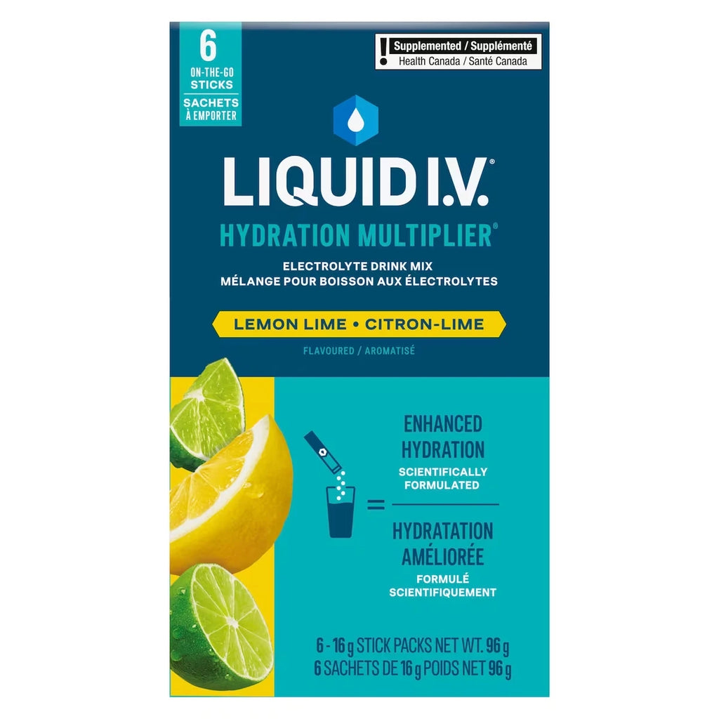Bebida de Electrolitos en Polvo Limón y Lima 16 u Liquid I.V.