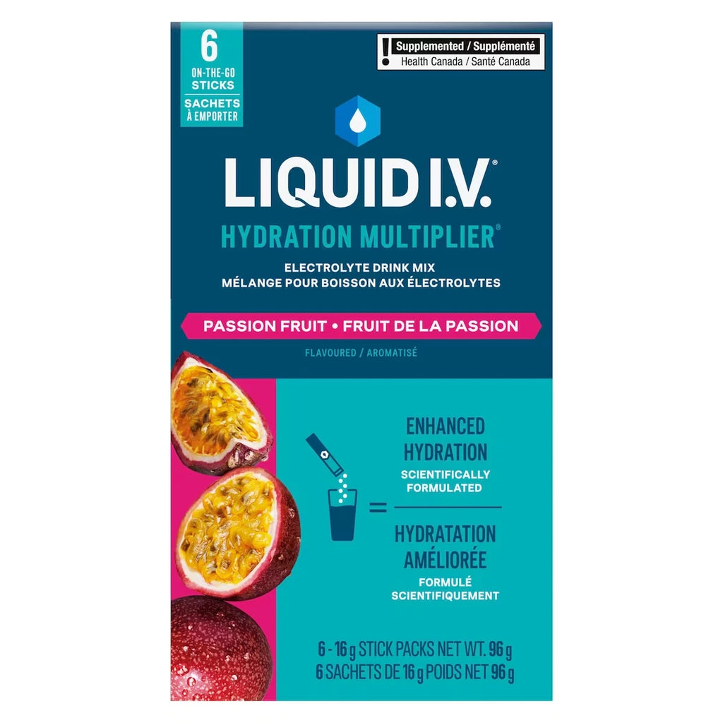 Polvo para Bebida con Electrolitos Maracuyá 16 sobres Liquid I.V.