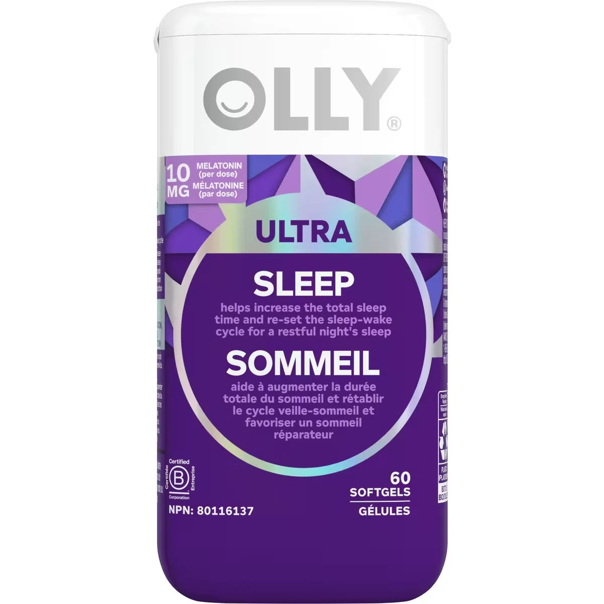 Cápsulas Blandas para el Sueño 18 unidades OLLY