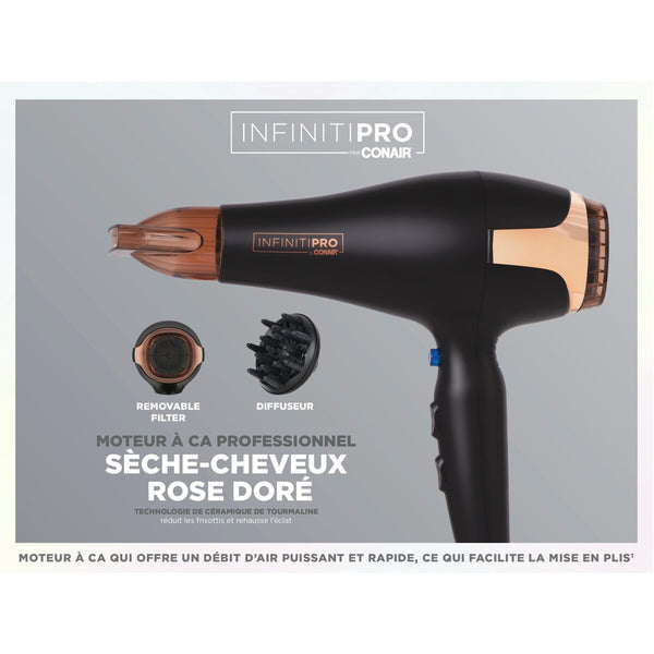 Secador de Cabello Oro Rosado Conair