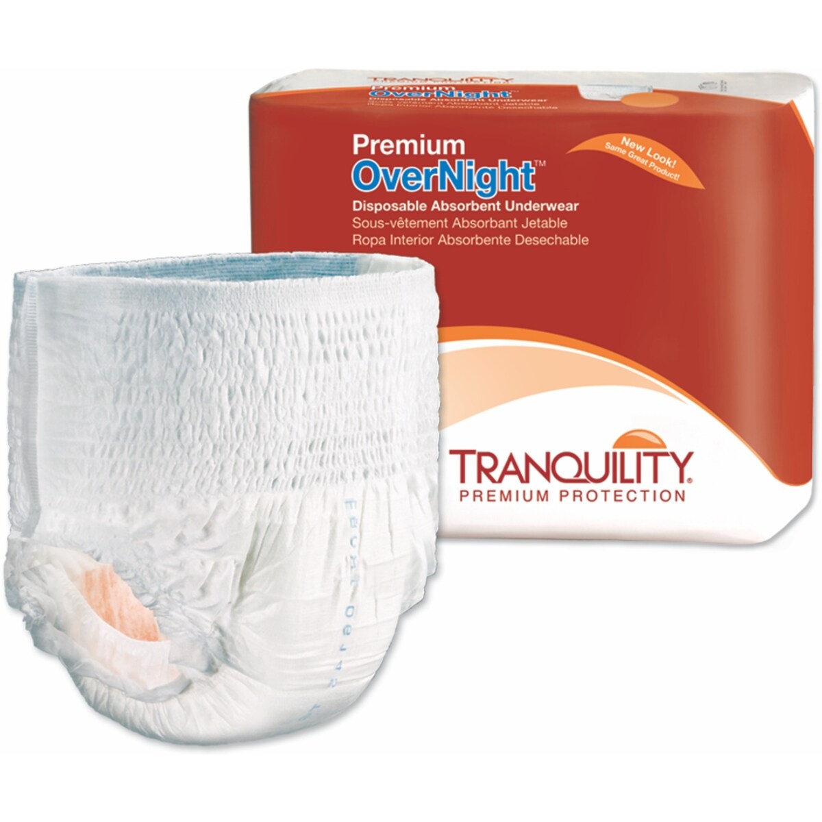 Ropa Interior Absorbente Desechable Nocturna Talla XS Tranquility