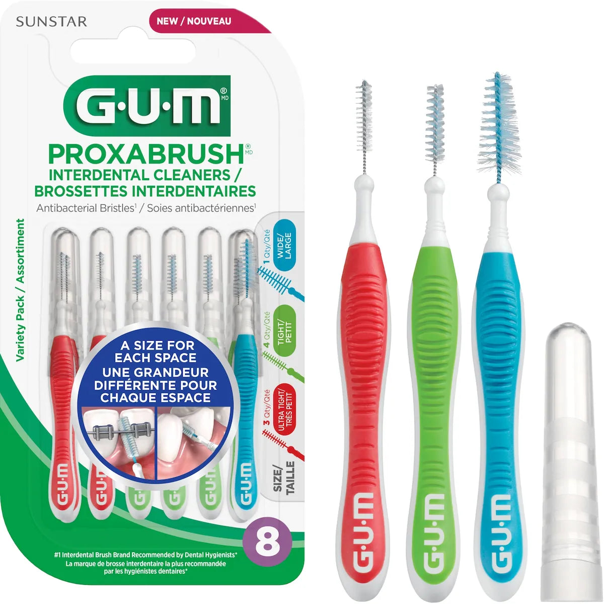Cepillos Interdentales Proxabrush Surtido Gum