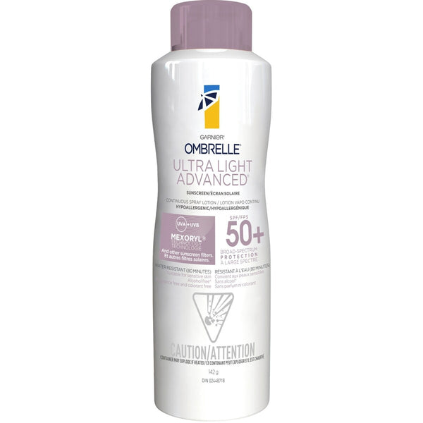 Spray Ultra Ligero Avanzado Protector Solar para el Cuerpo Garnier