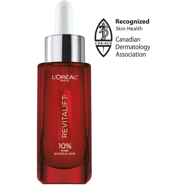 Sérum Facial con Ácido Glicólico 10% Puro L'Oréal Paris