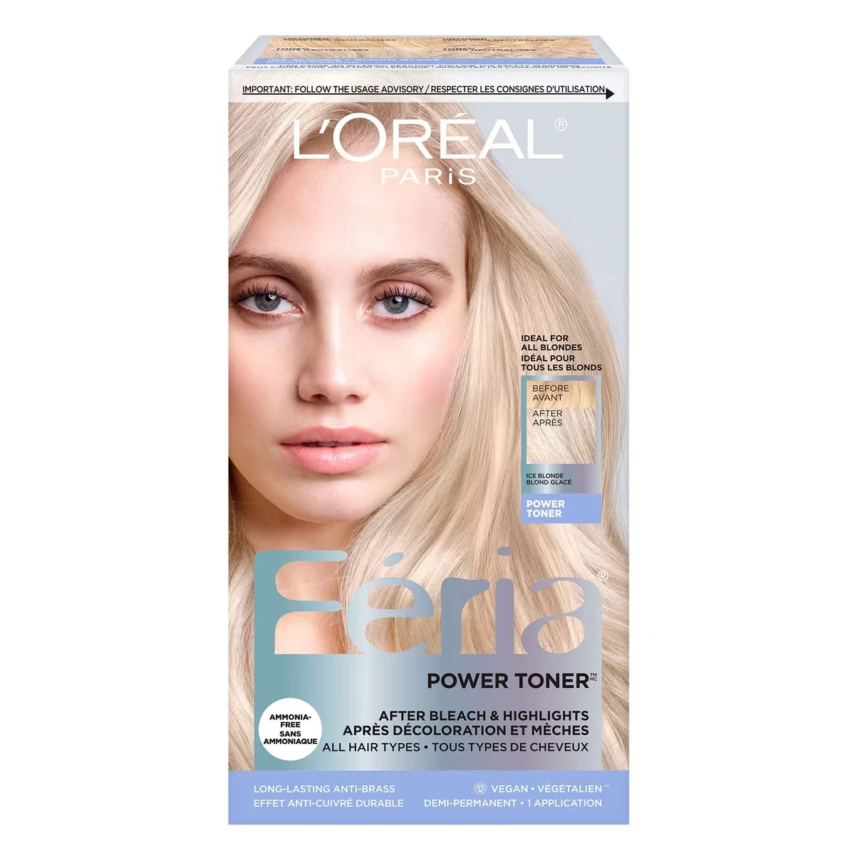 Limpiador Facial Power Cabello Tónico Larga Duración L'Oréal Paris