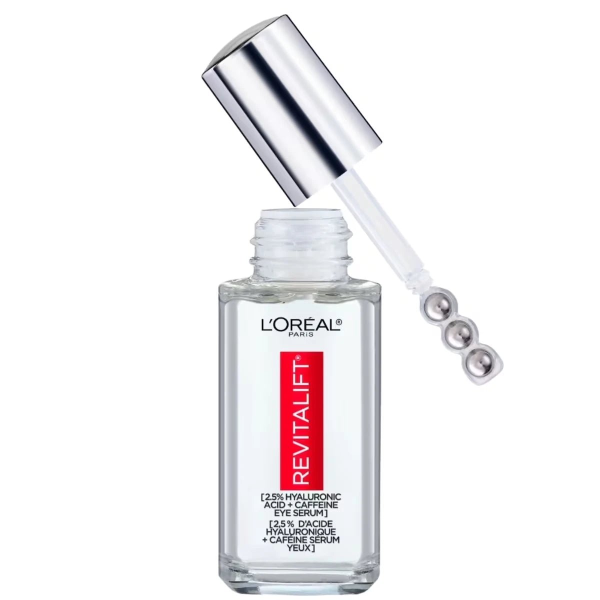 Sérum Facial Eye 2.5% Ácido Hialurónico Caffeine L'Oréal Paris