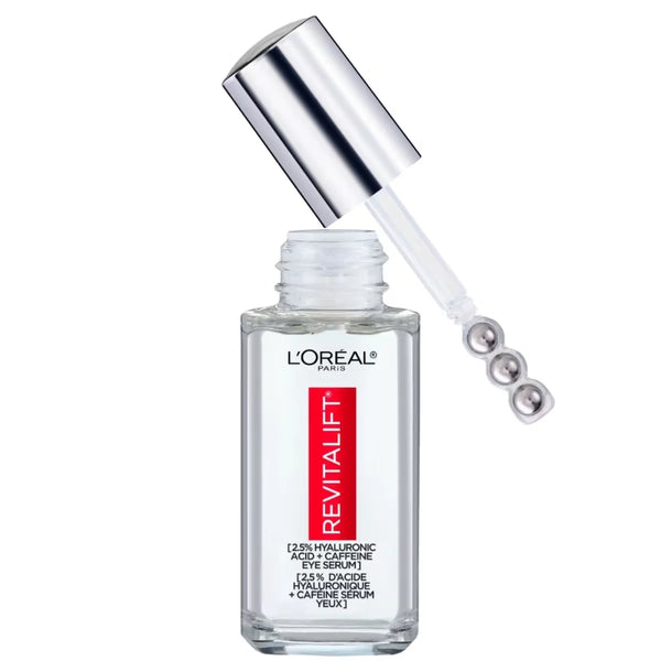 Sérum Facial Eye 2.5% Ácido Hialurónico Caffeine L'Oréal Paris