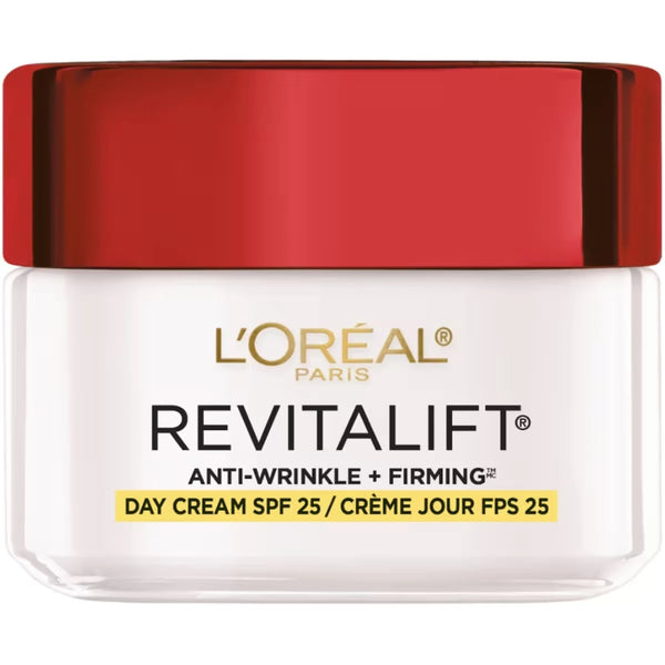 Crema Facial Hidratante de Día Antiedad SPF 25 L'Oréal Paris
