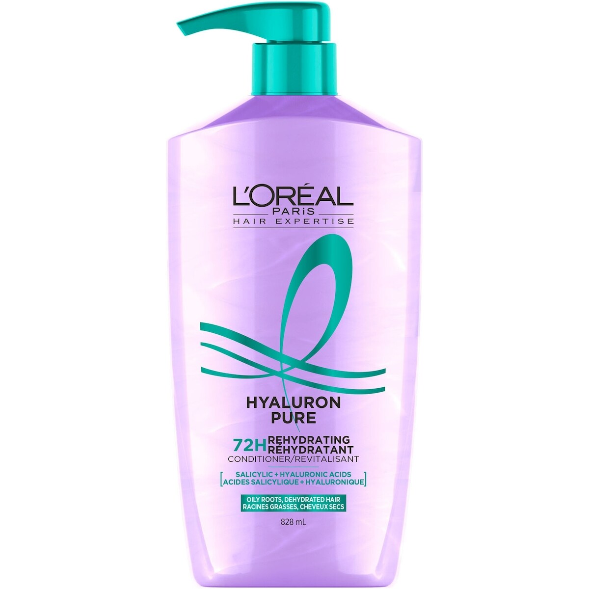 Acondicionador Hyaluron Pure Rehidratante 375 ml L'Oréal Paris