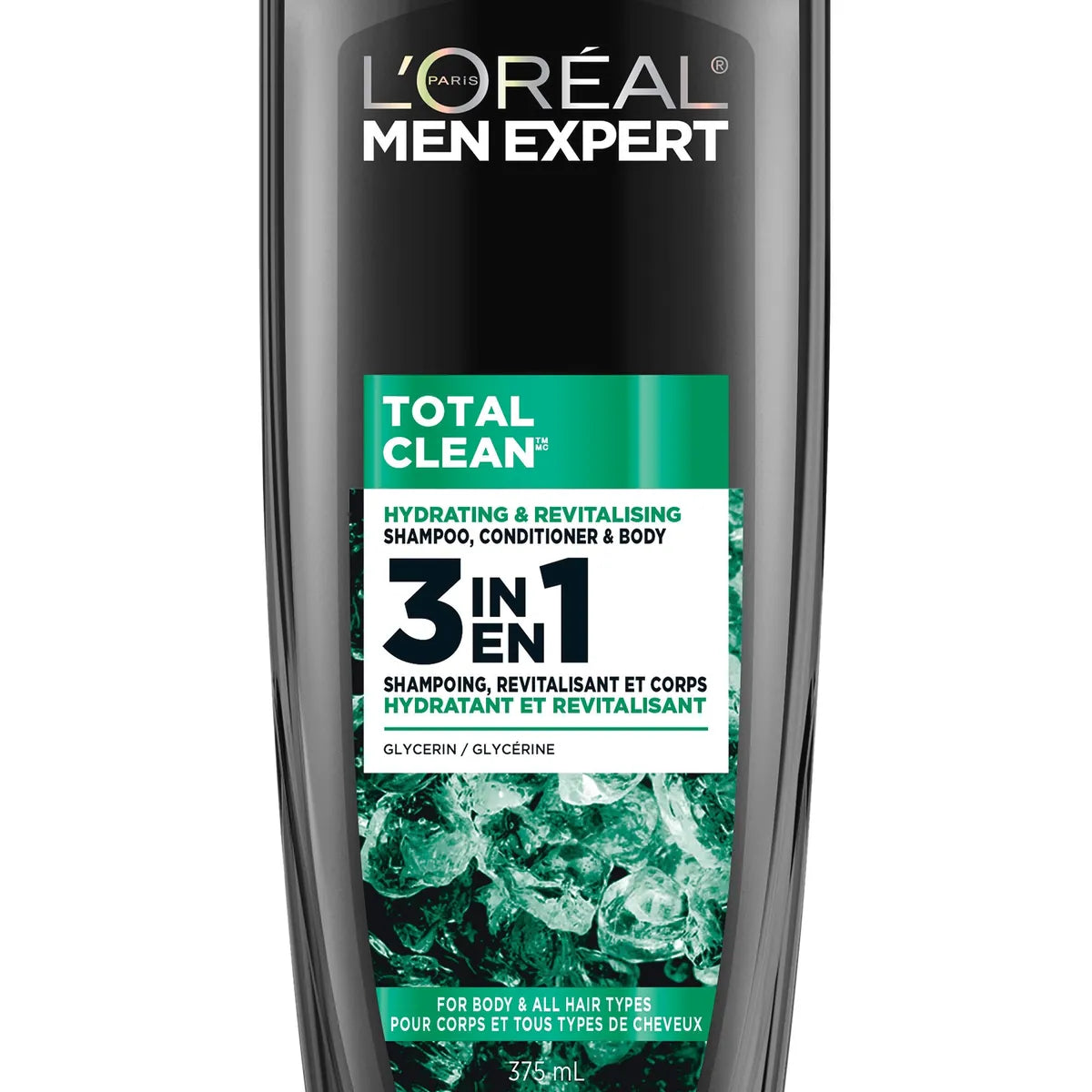 Shampoo Men Expert Total Clean 3-en-1 L'Oréal Paris