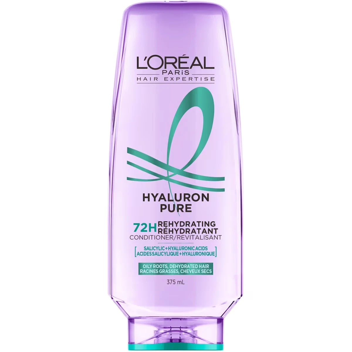 Acondicionador Hyaluron Pure Rehidratante 375 ml L'Oréal Paris