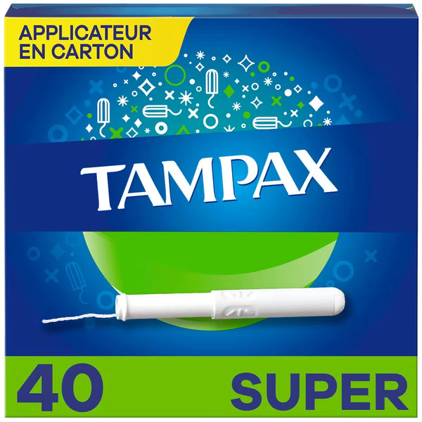 Tampones con Aplicador de Cartón Tampax