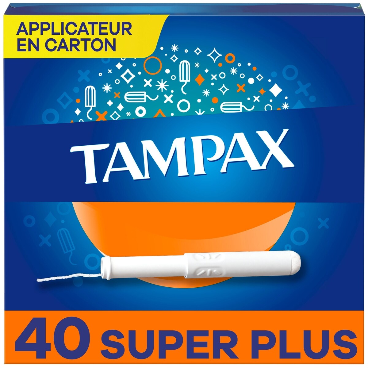 Tampones con Aplicador de Cartón Tampax