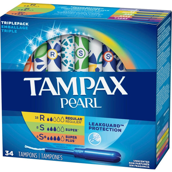 Tampones Pearl con Trenza LeakGuard Tampax